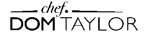 Chef Dom Taylor Logo Identity