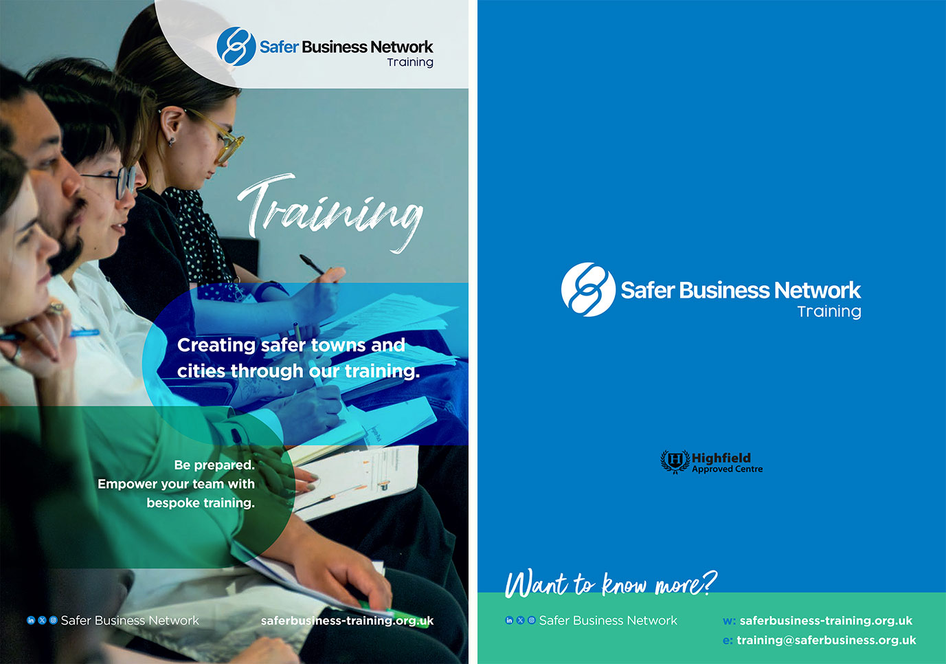 SBN training brochure